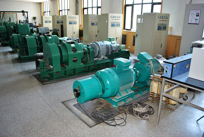 嘉峪关某热电厂使用我厂的YKK高压电机提供动力